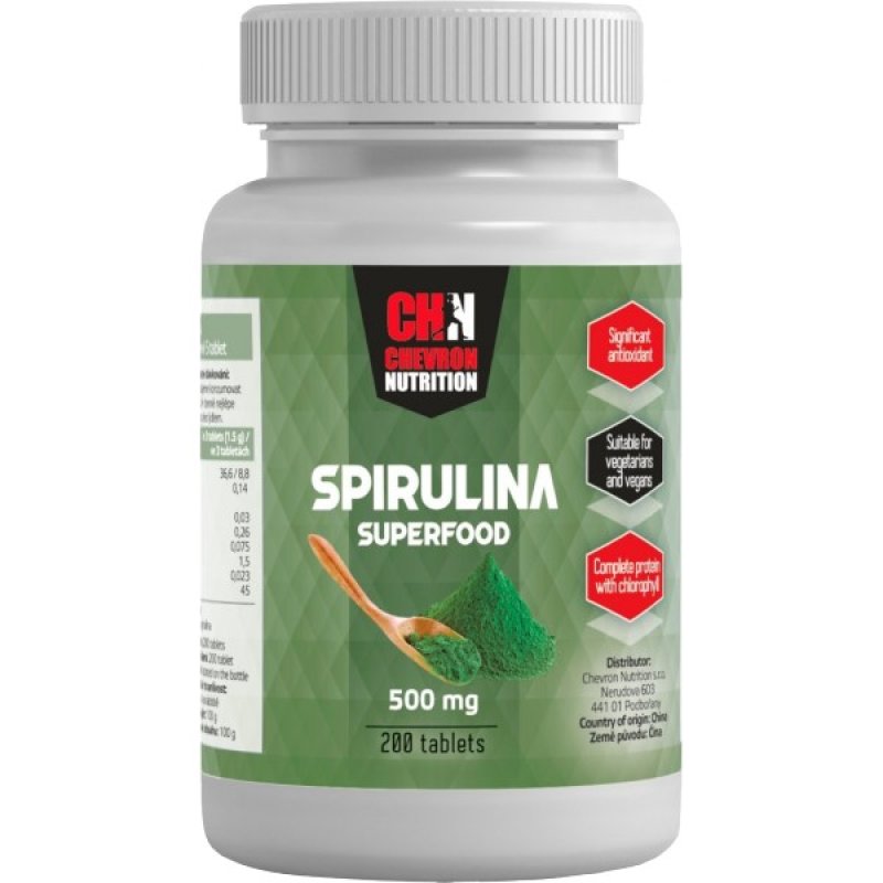 Chevron Nutrition Spirulina 200 tbl