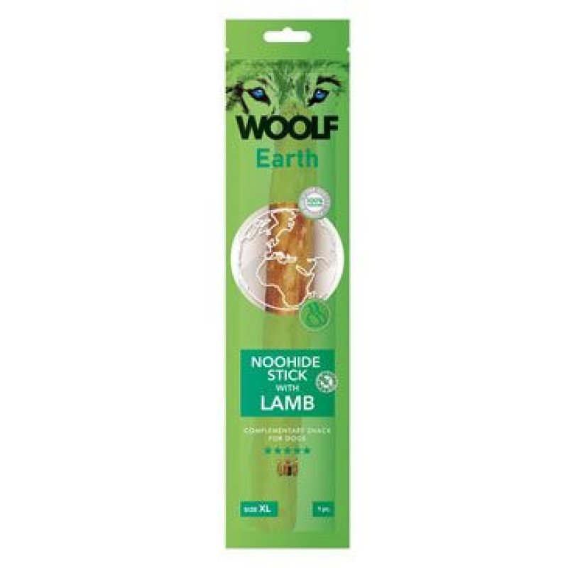 Woolf pochoutka Earth NOOHIDE XL Stick with Lamb 85 g