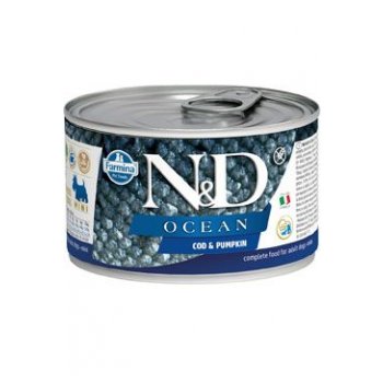 N&D DOG OCEAN Adult Codfish & Pumpkin Mini 140 g