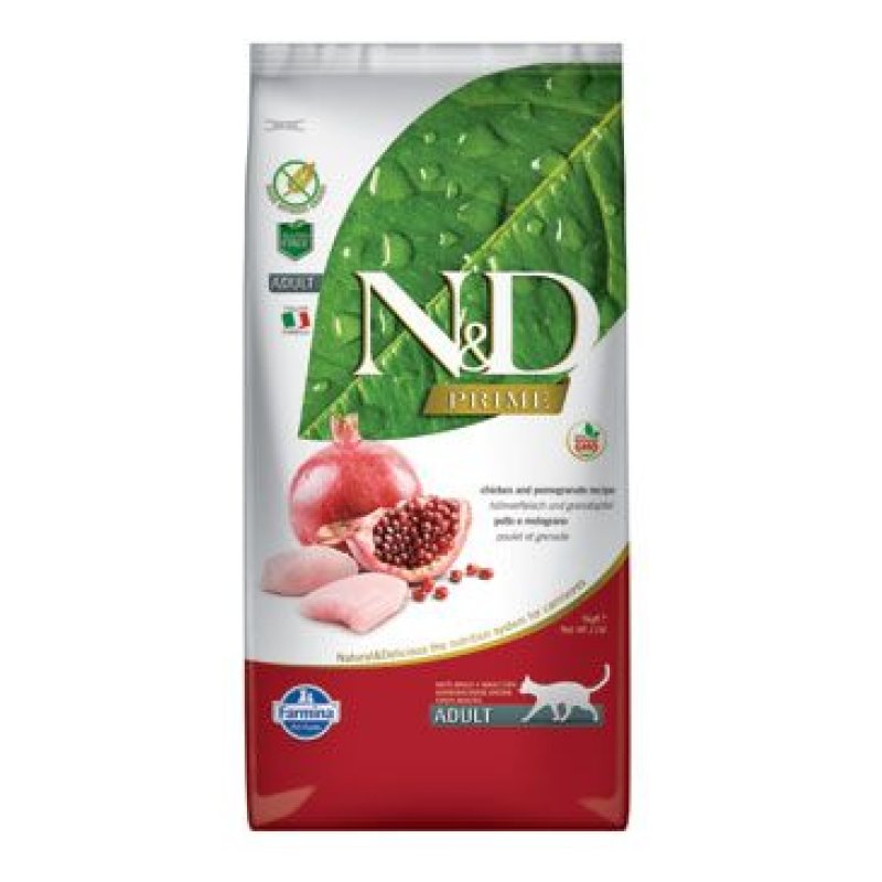 N&D PRIME CAT Adult Chicken & Pomegranate 1,5 kg