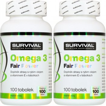 Survival Omega 3 Fair Power 100 tob - AKCE 1+1