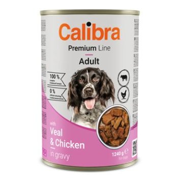 Calibra Dog Premium konz. with Veal&Chicken 1240 g