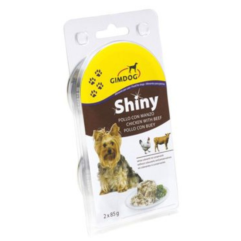 Gimdog ShinyDog kuře/hovězí 2 x 85 g