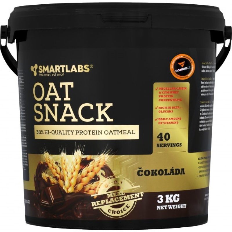 Smartlabs Oat Snack - 3000 g, čokoláda