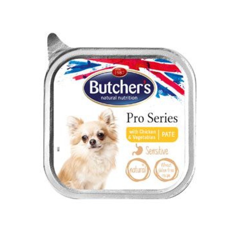 Butcher's Dog Pro Series s kuřecím Sensitive pate 100 g