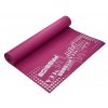 Gymnastická podložka LIFEFIT® SLIMFIT, 173 x 58 x 0,4 cm, bordó