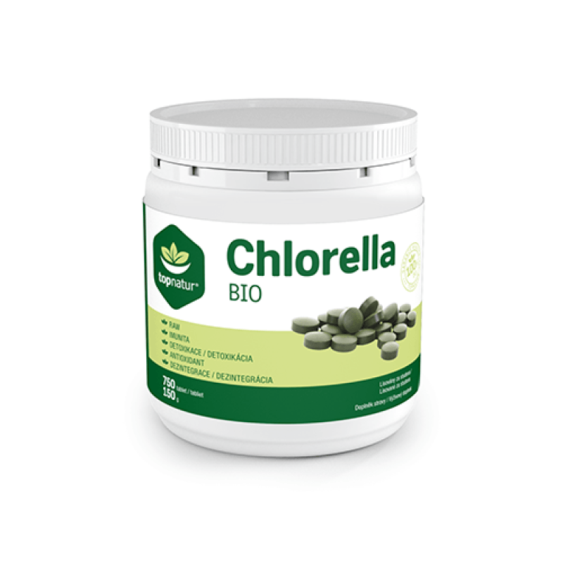 Topnatur BIO Chlorella 750 tbl