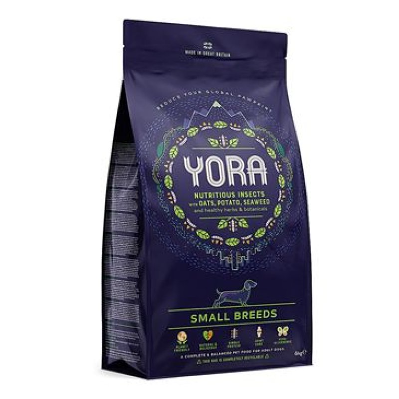 YORA Dog Adult granule z hmyzu Small Breed 6 kg