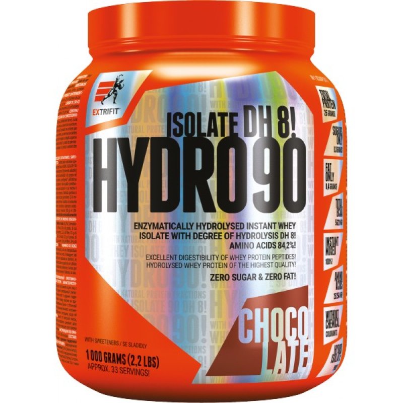 Extrifit Hydro Isolate 90 - 1000 g, čokoláda