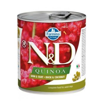 N&D DOG QUINOA Adult Duck & Coconut 285 g