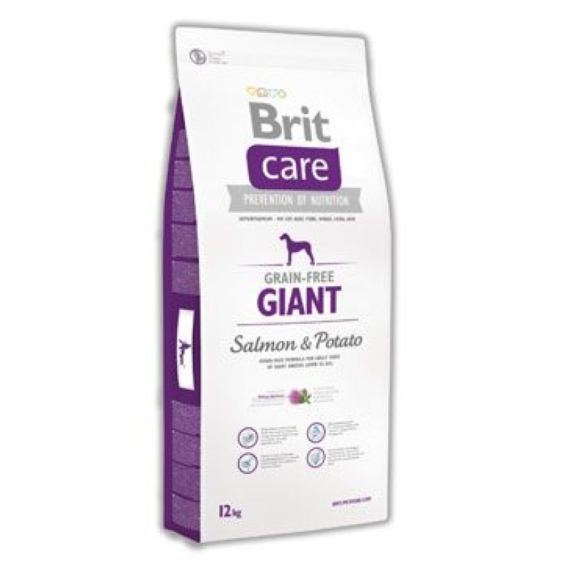 Brit Care Dog Grain-free Giant Salmon & Potato 12 kg