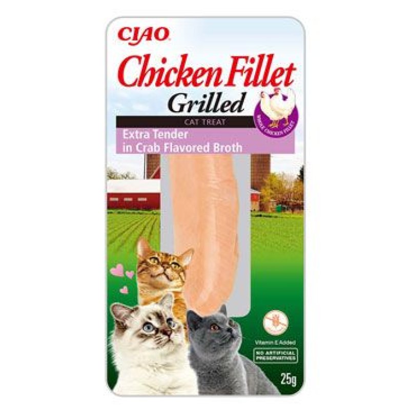 Churu Cat Chicken Fillet Extra in Crab Flav.Broth 25 g