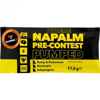 Fitness Authority Xtreme Napalm Pre-Contest Pumped - 17,5 g, višeň-citron