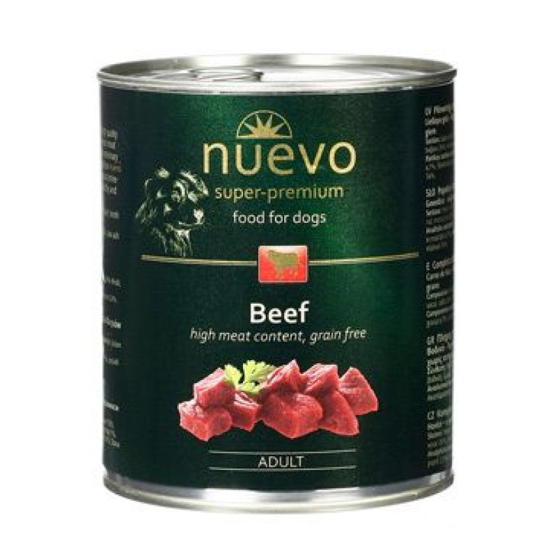 Nuevo pes adult Hovězí konz. 800 g