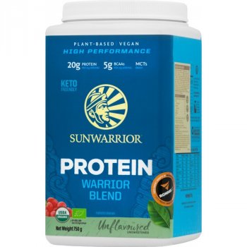 Sunwarrior Protein Warrior Blend - 750 g, bez příchuti