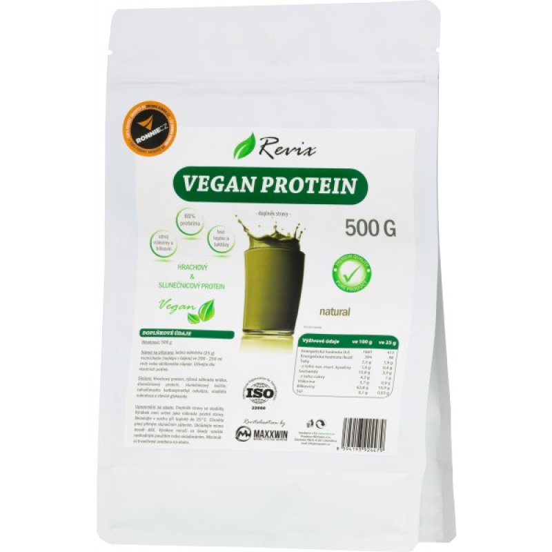 Revix Vegan Protein - 500 g, natural