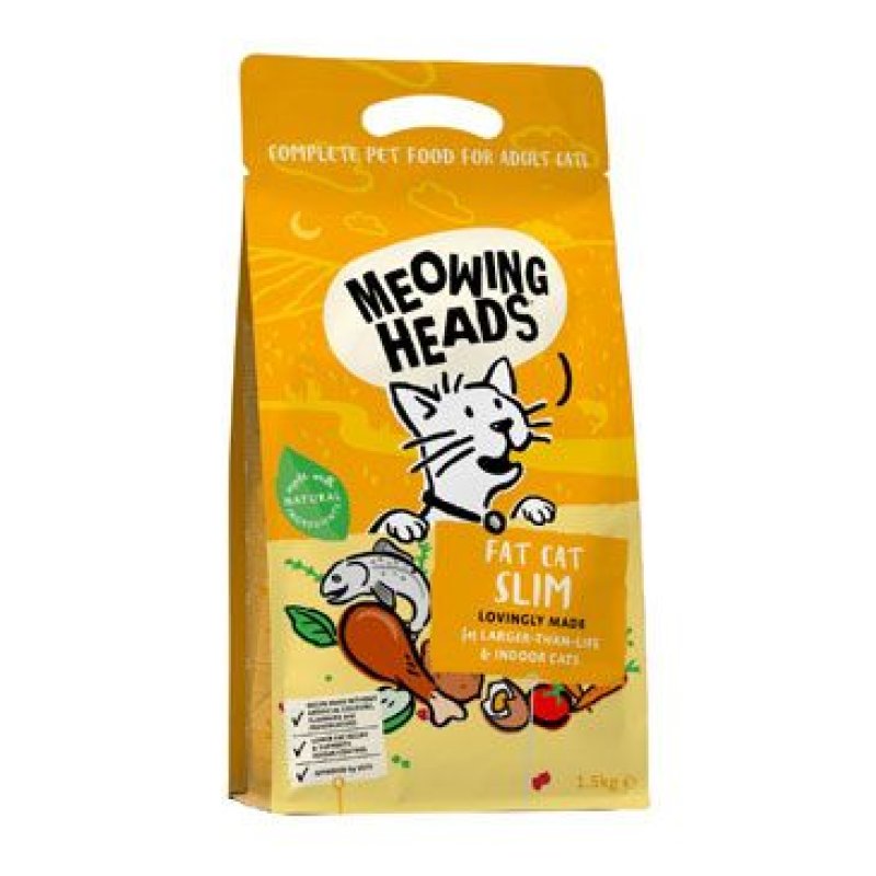 MEOWING HEADS Fat Cat Slim 1,5 kg