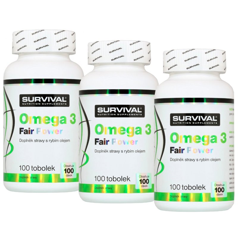 Survival Omega 3 Fair Power 3 x 100 tob