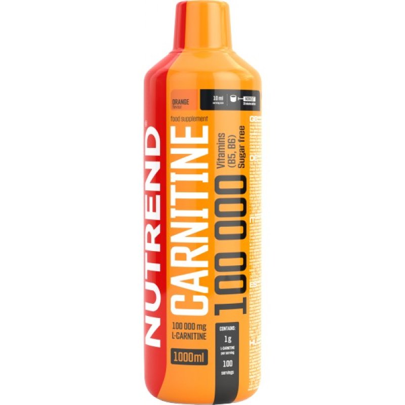 Nutrend Carnitine 100000 - 1000 ml, citron