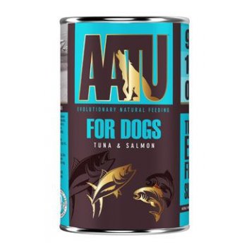 AATU Dog Tuna n Salmon konz. 400 g