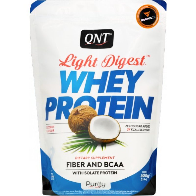 QNT Light Digest Whey Protein - 500 g, banán