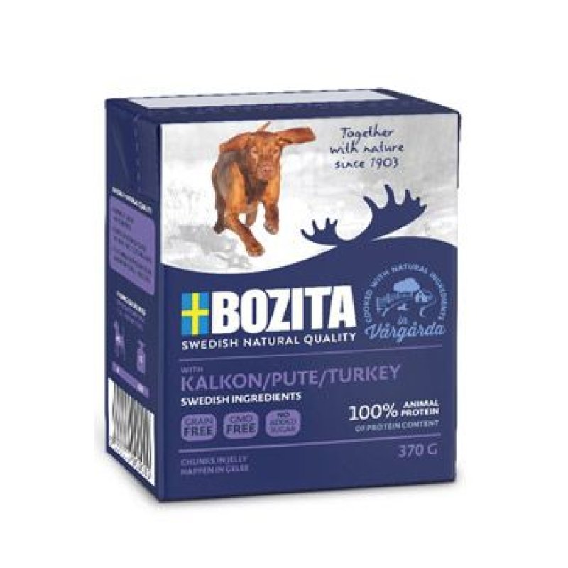 Bozita DOG Naturals BIG Turkey / krůta 370 g