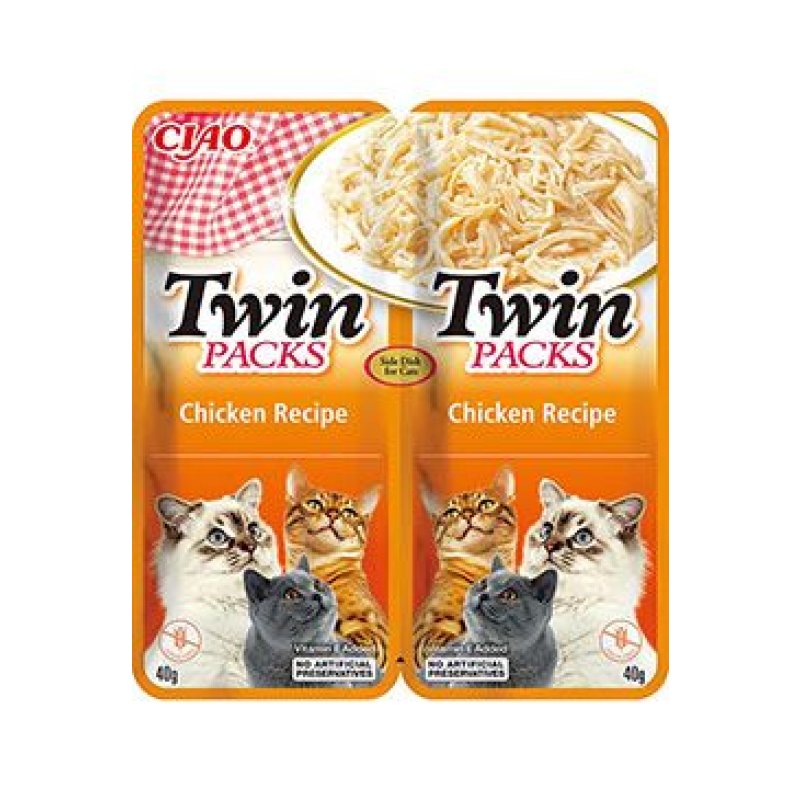 Churu Cat Twin Packs Chicken in Broth 2 x 40 g