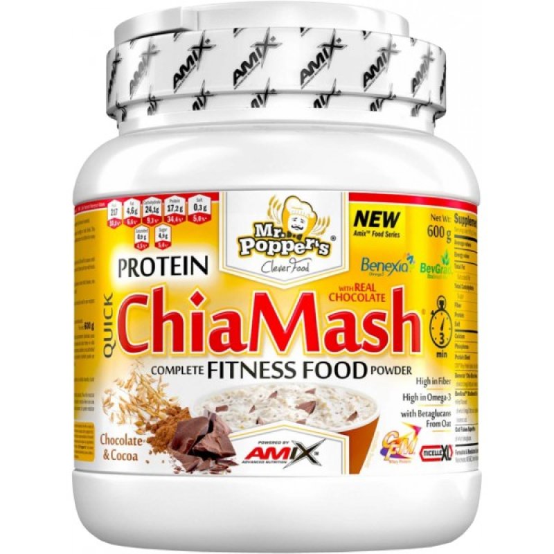 Amix Protein ChiaMash - 600 g, lískový-vlašský ořech