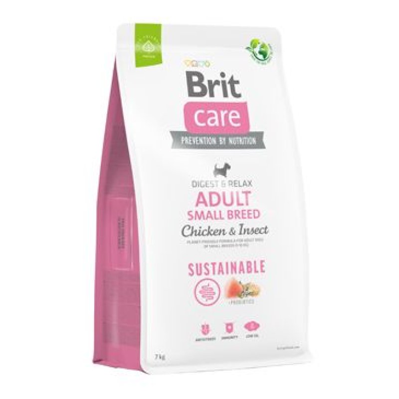 Brit Care Dog Sustainable Adult Small Breed 7 kg