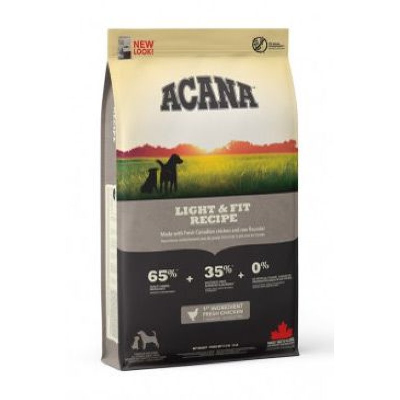 Acana Dog Adult Light & Fit Recipe 11,4 kg