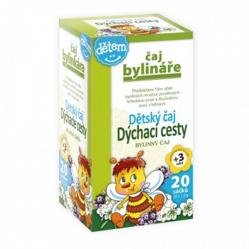 Apotheke Bylinář Dětský čaj dýchací cesty 20 sáčků 30 g