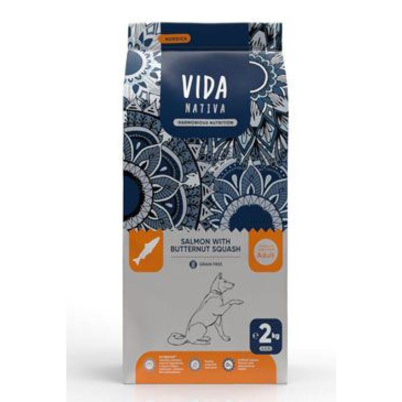 Kraftia VIDA NATIVA DOG Puppy M/L Nordica Salmon 2 kg