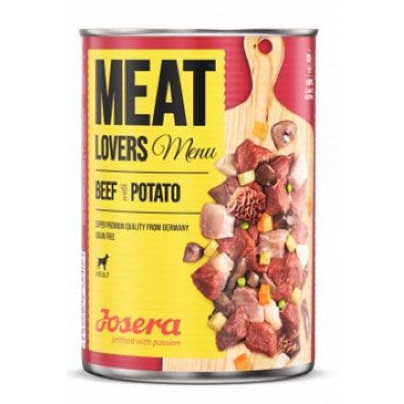 Josera Dog Meat Lovers Menu Beef with Potato 800 g