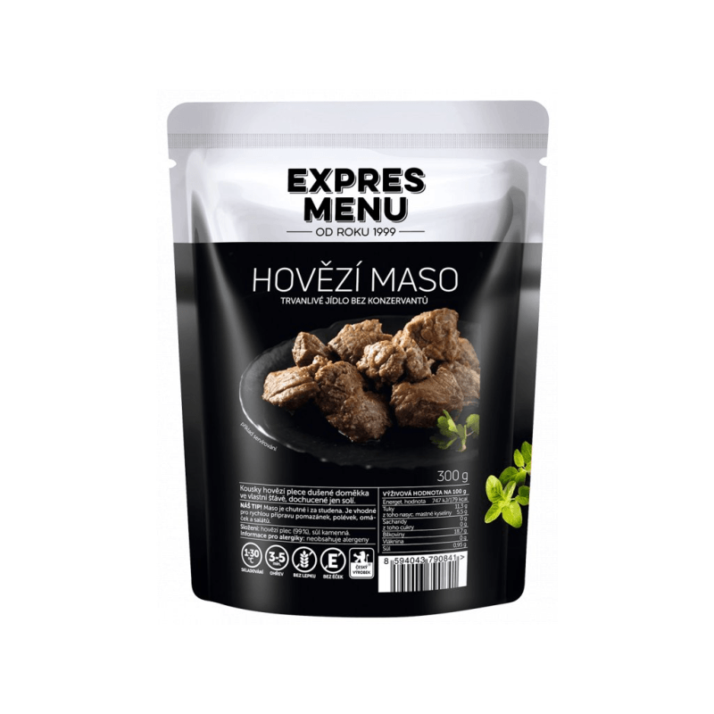 EXPRES MENU Hovězí maso 300 g (3 porce)