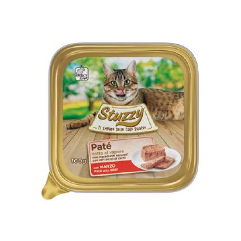 Stuzzy Cat vanička Adult Paté hovězí 100 g