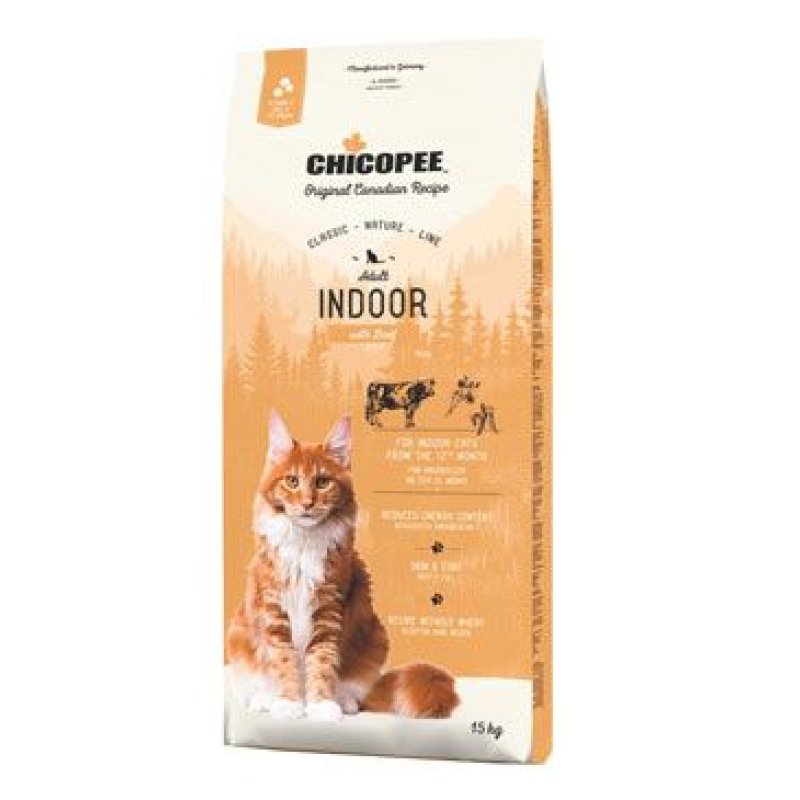 Chicopee Cat Adult Indoor Beef 15 kg