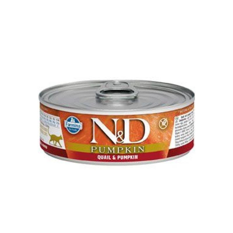 N&D CAT PUMPKIN Adult Quail & Pumpkin 80 g