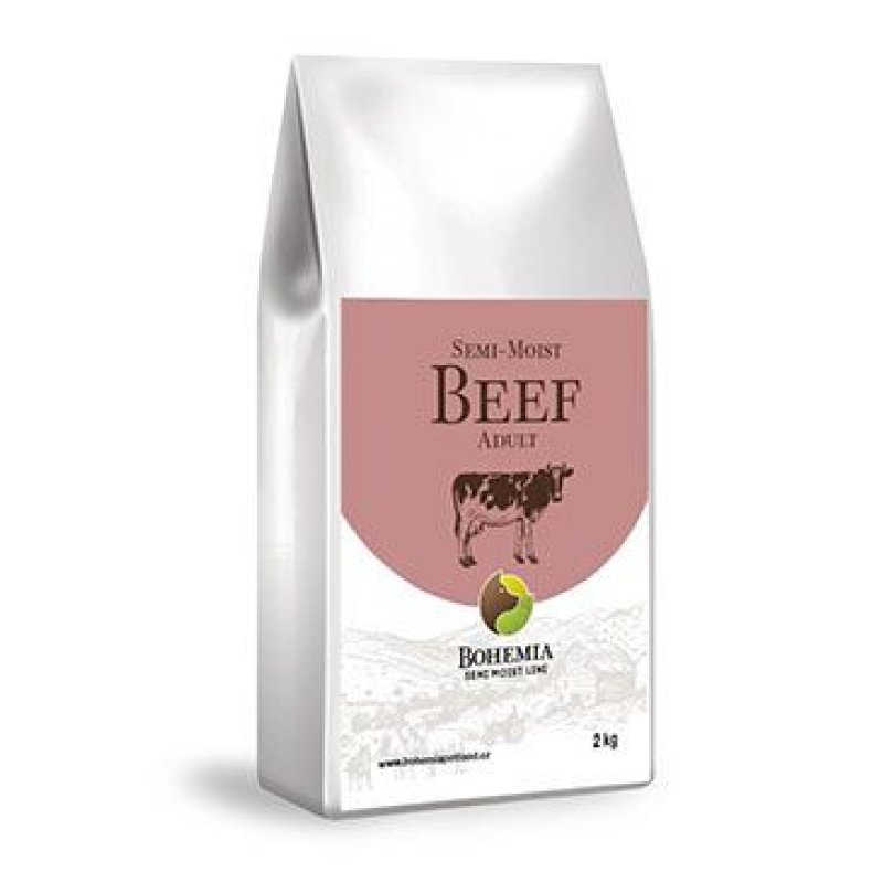 BOHEMIA SEMI MOIST Adult Beef 2 kg