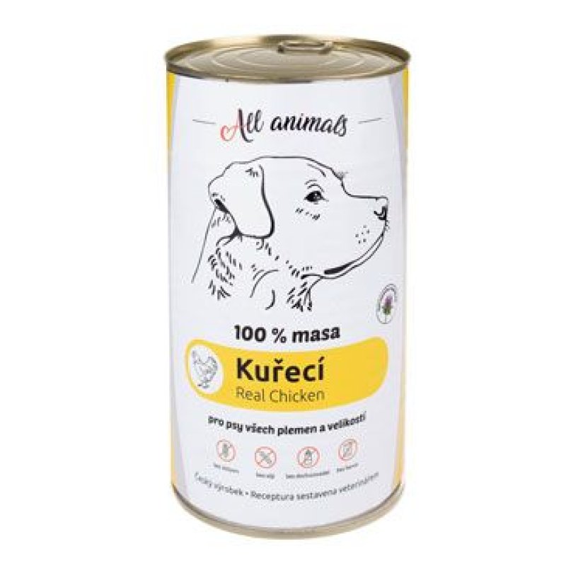 All Animals DOG kuřecí mleté 1200 g