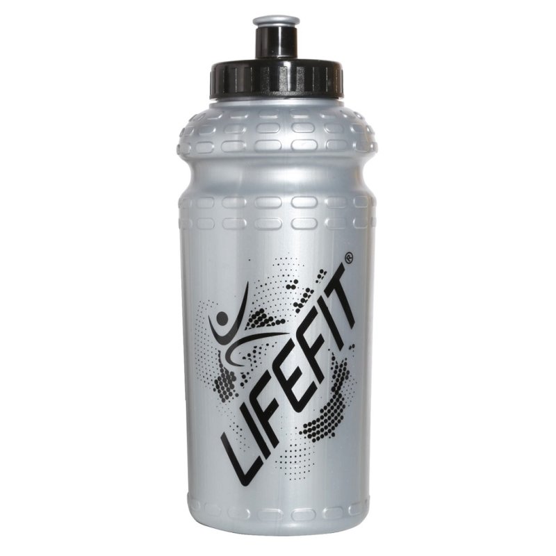 Cyklo láhev LIFEFIT 9992, 600ml, šedá