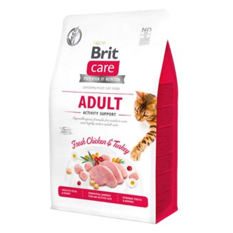 Brit Care Cat GF Adult Activity Support, 0,4 kg