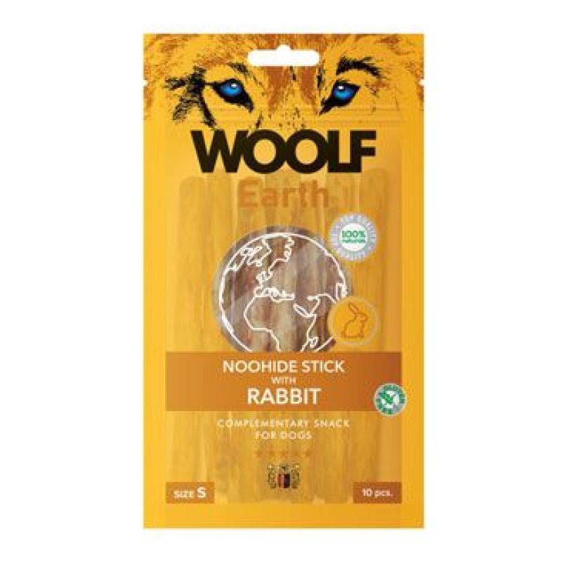 Woolf pochoutka Earth NOOHIDE S Rabbit 90 g