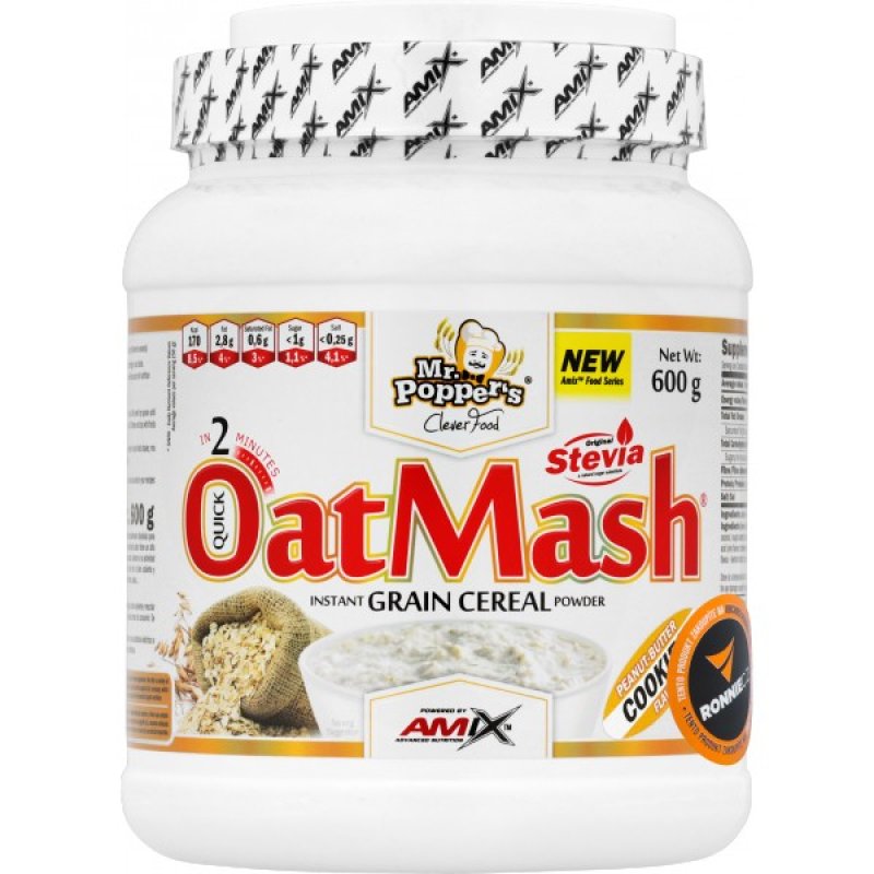 Amix OatMash® - 600 g, jahoda-jogurt