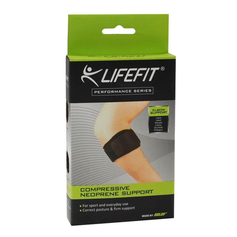 Neoprenová Bandáž LIFEFIT BN701 Epikondylární-Tenisový loket