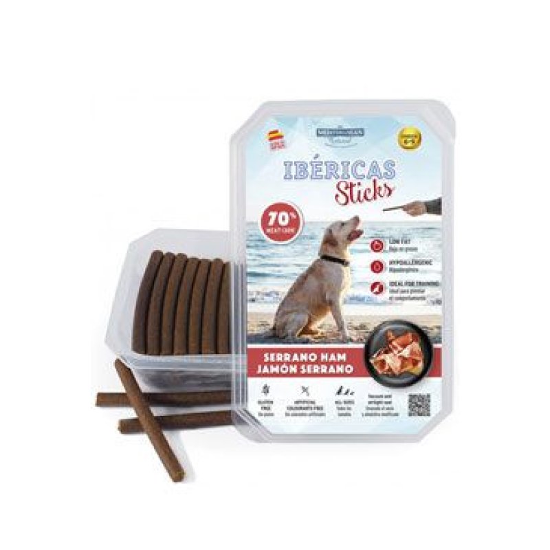 Ibéricas Sticks for Dog-Serano Ham 800 g 75 ks