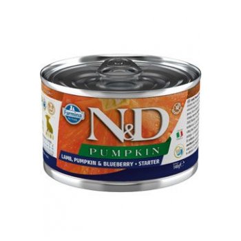 N&D DOG PUMPKIN Starter Lamb & Blueberry Mini 140 g