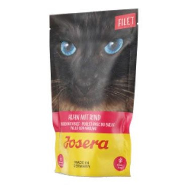 Josera Cat Super Premium Filet kaps. chick. & beef 70 g