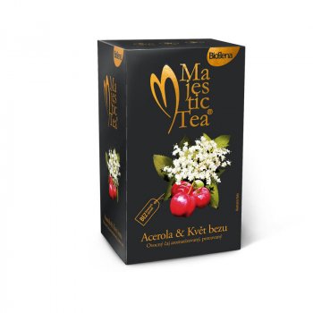 Biogena Čaj Majestic Tea Acerola a Květ Bezu 50 g