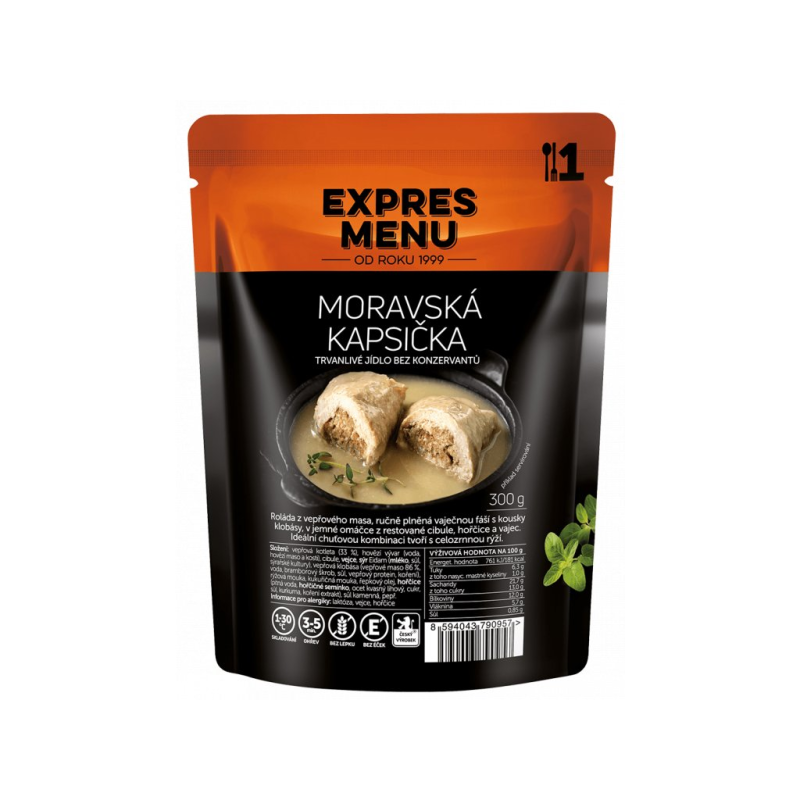 EXPRES MENU Moravská kapsička 300 g (1 porce)