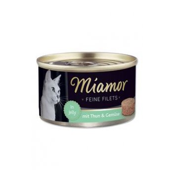 Miamor Cat Filet konzerva tuňák+zelenina v želé 100 g